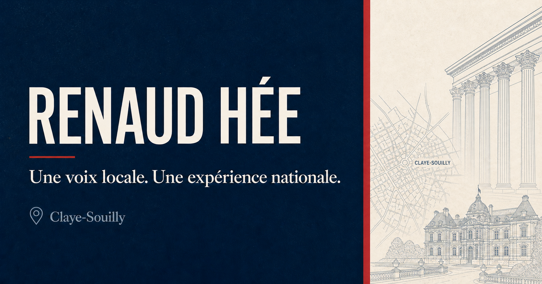 Renaud Hée — Claye-Souilly, Assemblée nationale et Sénat